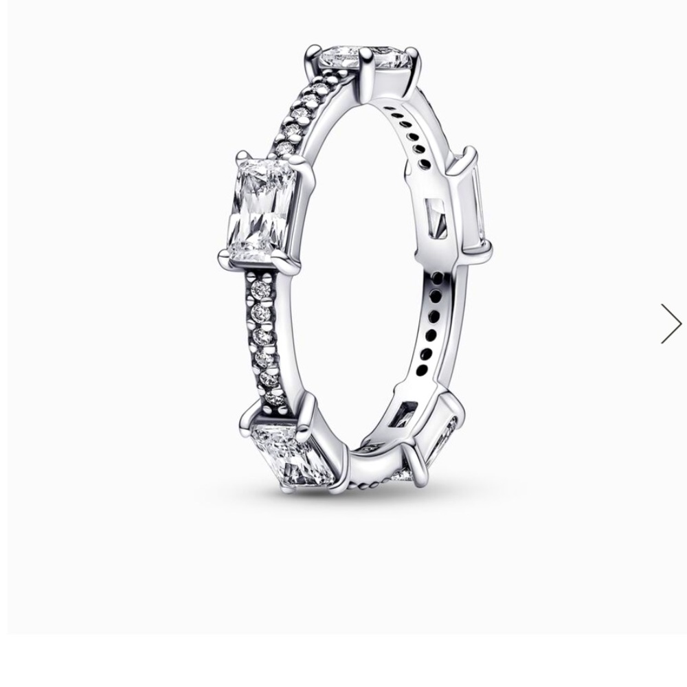 Pandora Sparkling Bars Ring (Brand New) Size 7